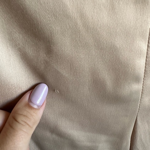 Satin blush pink set - M - Picture 3 of 4